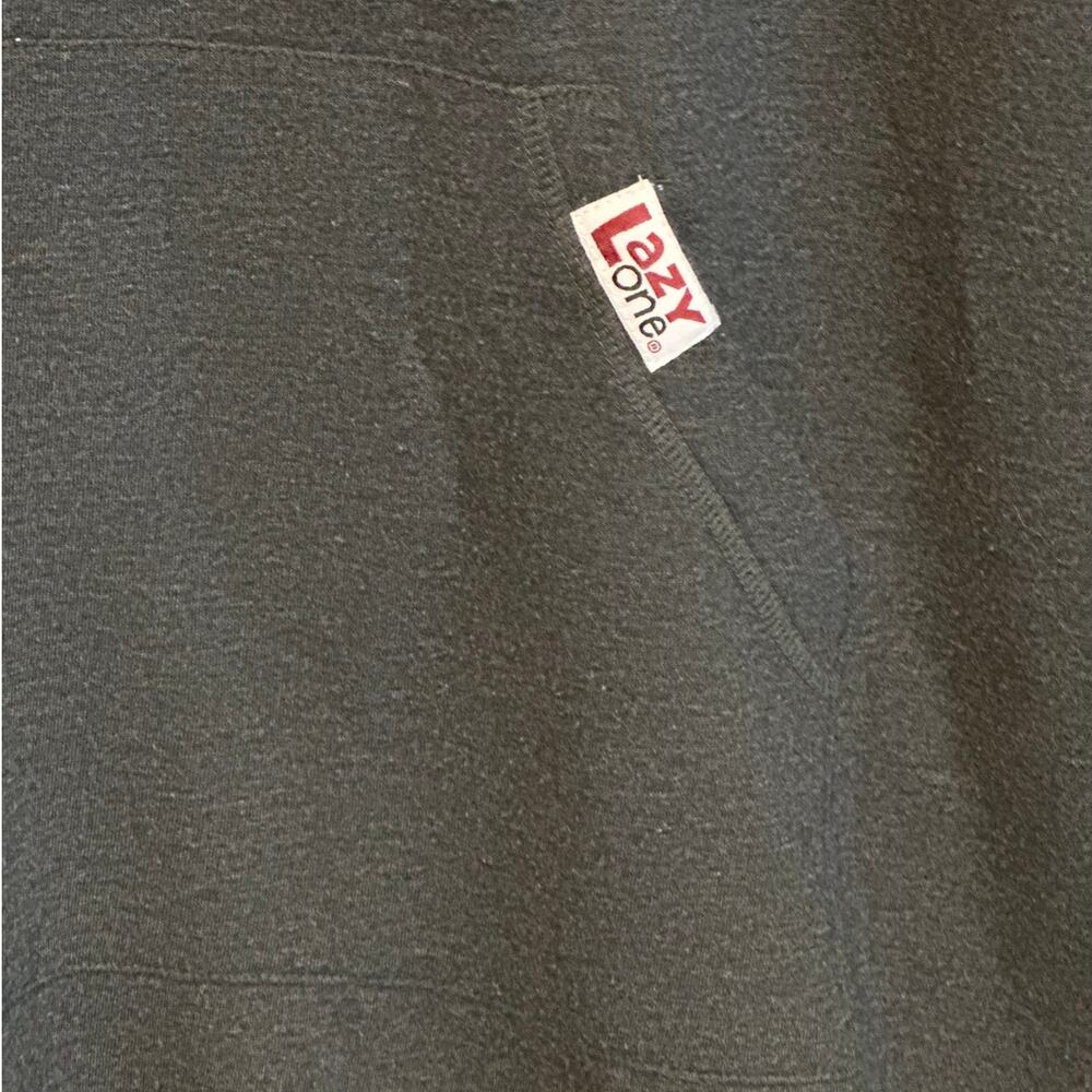 Lazy One Oversized Sleep Hoodie Sweatshirt Sz L / XL Camping Pajamas Loungewear - Picture 4 of 16